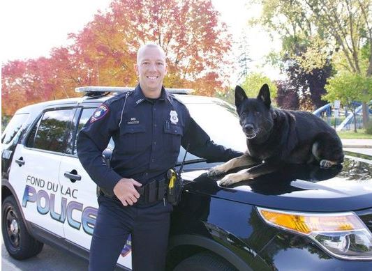 K9 Packo - Fond du Lac, Wisconsin - Memorials to Fallen K-9's